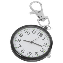 2Pcs Stylish Nurses Pocket Watches Durable Glass Face Multi-Color