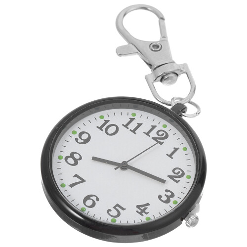 2Pcs Stylish Nurses Pocket Watches Durable Glass Face Multi-Color