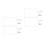 4Pcs Portable Clear Acrylic Dry Erase Message Board for Office 4