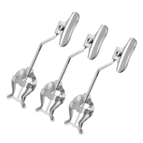 9Pcs Sturdy Silver Trumpet Marching Lyre Clip for Band Performance 1
