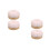 4Pièces Coussinàépingles Rose Kit Couture Portable 5