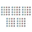 200Pcs Durable Plastic Craft Eyes for DIY Dolls and Puppet Making 6