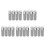 20Pcs Grey Cord Weights Plastic Pull Rope Handles for Window Blinds 4