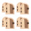 8Pcs Decorative Wood Outlet Covers Childproof Switch Faceplate Panels 6
