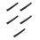 5Pcs Plastic DIY Black Tank Track Accessories for Model Toy Assembly 4