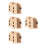 8Pcs Decorative Wood Outlet Covers Childproof Switch Faceplate Panels 5