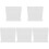 5Pcs Multi-Function Acrylic Book Rack for Home Treadmill Use 2