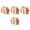8Pcs Decorative Wood Outlet Covers Childproof Switch Faceplate Panels 8