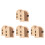 8Pcs Decorative Wood Outlet Covers Childproof Switch Faceplate Panels 7