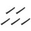 5Pcs Plastic DIY Black Tank Track Accessories for Model Toy Assembly 6