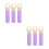 6Pcs Lavender Plastic Broom Handle Grip with Hanging Hole for Home Use 4