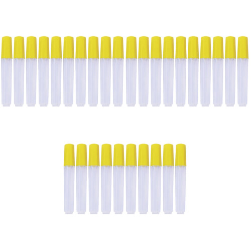 30Pcs Clear Plastic Needle Storage Tubes Safe Durable Sewing 2