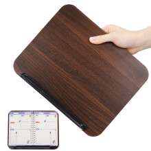 2Pcs Walnut Multifunctional Book Stand Holder for Reading and Cooking
