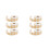 6Pcs Adhesive Kraft Round Label Stickers for Jar Pricing and DIY Use 6