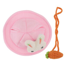 6Pcs Assorted Color Small Pet Decor Rabbit Clothes Ornament Lint Cloth