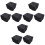 3Pcs Black Projector Protection Covers Waterproof for Home and Office 7