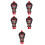 5Pcs Chinese Opera Face Changing Dolls Desktop Toys 5