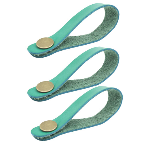 9Pcs Green Guitar Strap Holder Neck Strap for Acoustic Ukulele