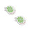 2Pcs Golf Ball Marker Hat Clips Metal Durable Markers for Training Use 6