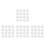 400Pcs White Plastic Hole Plug Caps Durable Door Shelf Cabinet Covers 7