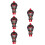 5Pcs Chinese Opera Face Changing Dolls Desktop Toys 4