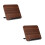 2Pcs Walnut Multifunctional Book Stand Holder for Reading and Cooking 4