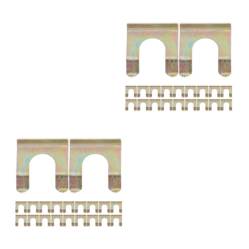 60Pièces Clip Stabilisateur En Fer Support Fixation Durable 2