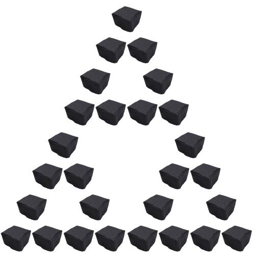 3Pcs Black Projector Protection Covers Waterproof for Home and Office 1
