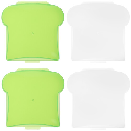 12Pcs Sandwich Storage Boxes Leak-Proof Fresh Keep Containers 2