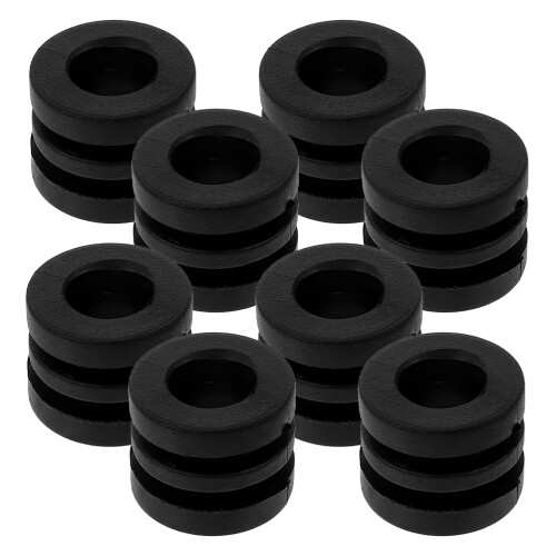 32Pcs ABS Plastic Foosball Bumper Pads Black for Game Tables 2