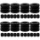 32Pcs ABS Plastic Foosball Bumper Pads Black for Game Tables 6