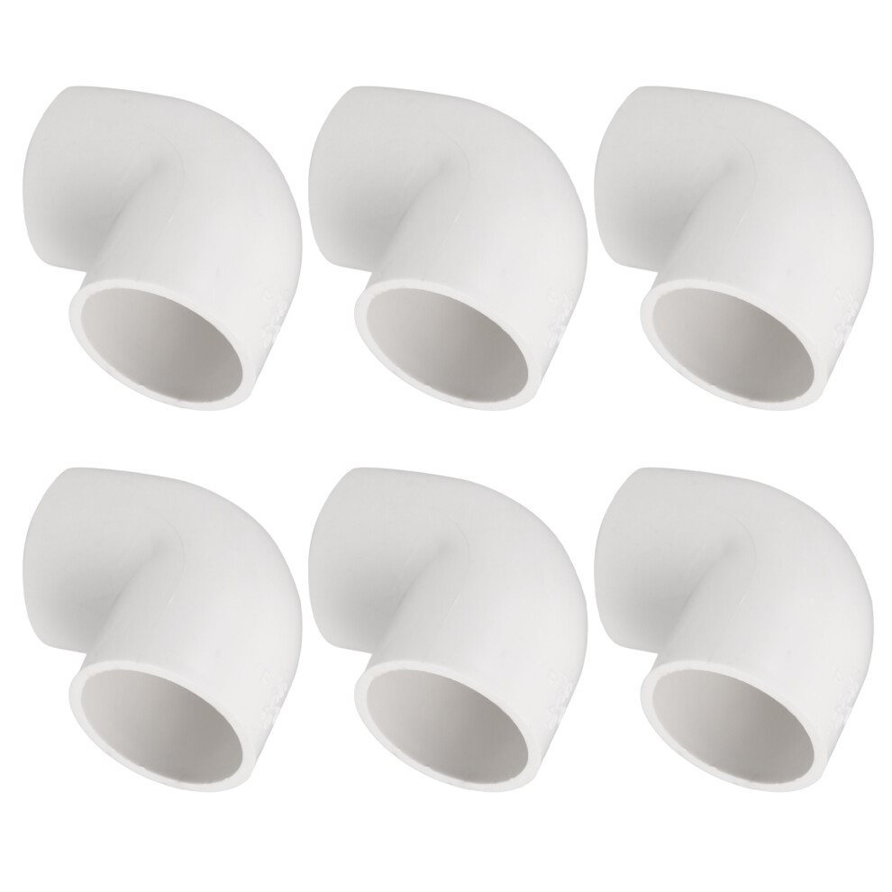 18Pcs Pvc Elbow Joint 90 Degree Connector For Water Flow And Diy 3403905434821