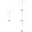 4Pcs Silver T-Shaped Adjustable Poster Display Stand for Wedding Signs 8