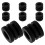 32Pcs ABS Plastic Foosball Bumper Pads Black for Game Tables 2