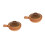 2Pcs Multi-Color Clay Cooking Pot for Stew Rice Soup Use 5