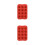 2Pcs Red Ice Making Tray 12 Cavities Flexible Non-Deformable Mold 8