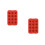 2Pcs Red Ice Making Tray 12 Cavities Flexible Non-Deformable Mold 4