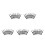 50Pcs Plastic Fountain Pen Ink Converter for Universal Use 10
