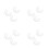 12Pcs Sax Neck Strap Hook Rubber Sleeves Clear Swivel Protector Set 7