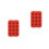2Pcs Red Ice Making Tray 12 Cavities Flexible Non-Deformable Mold 9