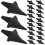 500Pcs Black Plastic Chicken and Duck Beaks for DIY Handcraft Projects 3