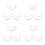 12Pcs Sax Neck Strap Hook Rubber Sleeves Clear Swivel Protector Set 10