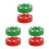 6Pcs Plastic Roller Hockey Pucks Assorted Colors for Training 5