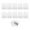 40Pcs Plastic and Paper Live Selling Hanger Number Tags 3