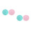 4Pcs Silicone Brush Clean Cushion Pads Practical Makeup Tool Cleaner 4