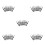50Pcs Plastic Fountain Pen Ink Converter for Universal Use 7