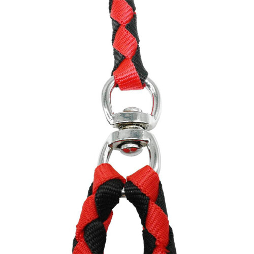 3Pcs Reflective Dual Dog Lead Nylon with Comfortable Handle