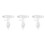 3Pcs Reusable Silicone Water Jug Cap for Gallon Bottle Leakproof 6