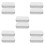 10Pcs Silver Small Tin Boxes Hinged Metal Box Compact Portable Storage 4