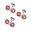 3Pcs Reflective Dual Dog Lead Nylon with Comfortable Handle 3